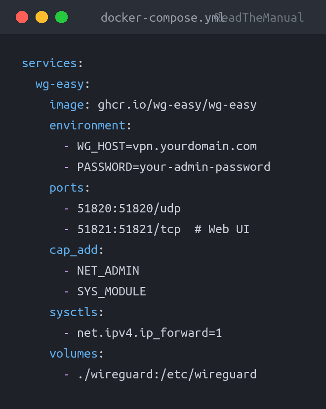docker-compose.yml used in the guide: 5 Containers Every Homelab Should Run (2026)