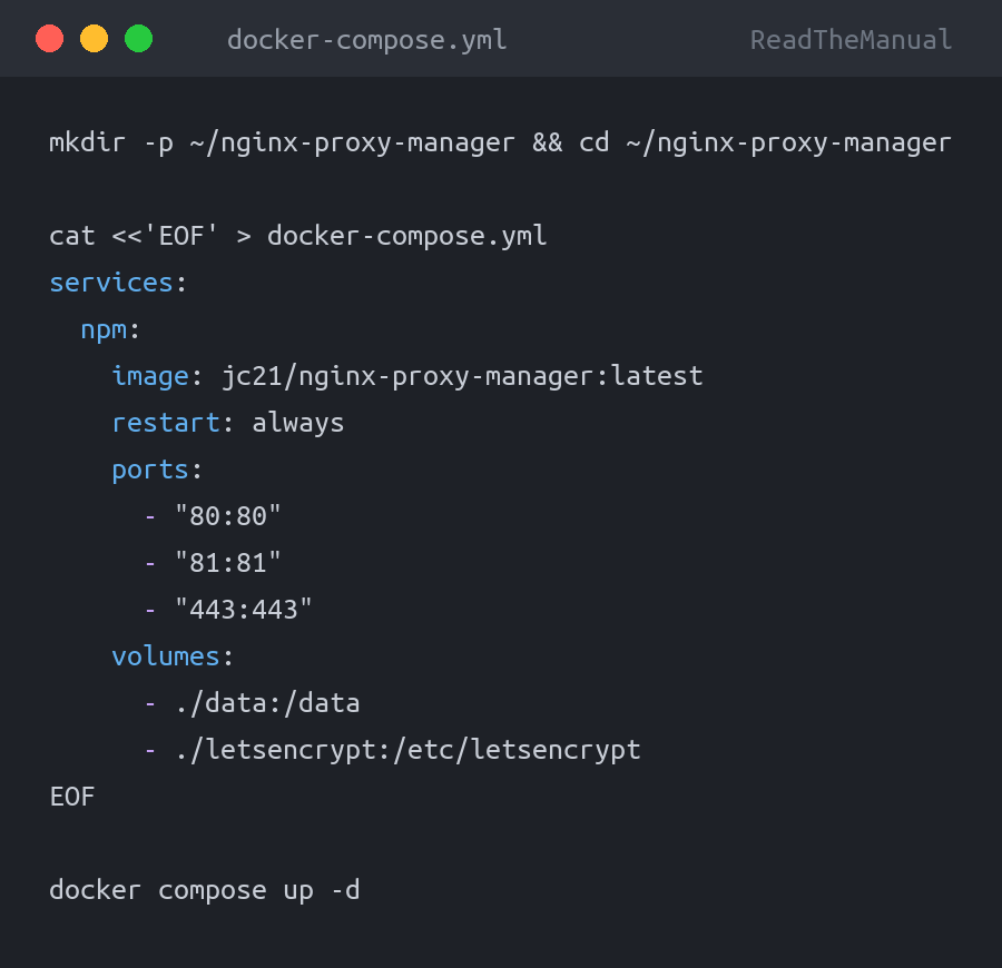 docker-compose.yml used in the guide: How to Install Docker on Ubuntu 24.04: Full Setu